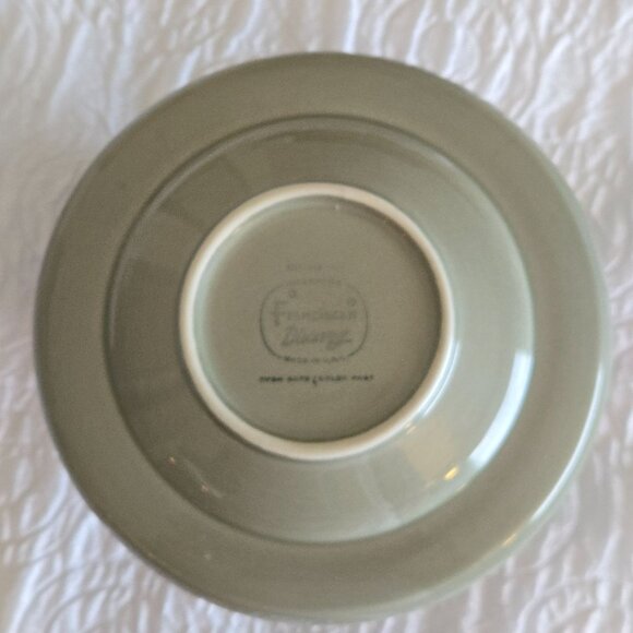 MCM Franciscan Ware Emerald Isle Discovery Gravy Boat With Attached Plate - Picture 4 of 6